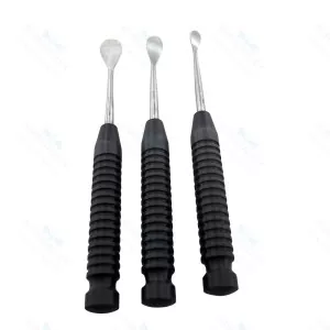 Cobb Spinal Elevator With Fiber Handle Orthopedic Instruments Set of 3 Pieces – surgivalley (SV-10-1510)
