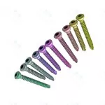 Cortical Cortex Screw 2.7mm Self Tapping Mini Fragments Orthopedic 100 Pcs