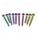 Cortical Cortex Screw 2.7mm Self Tapping Mini Fragments Orthopedic 100 Pcs