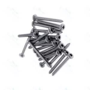 Cortical Screws 3.5mm Different Length mm 200 Pcs Set Orthopedics Instruments – surgivalley (SV-10-1697)