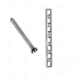DCP Small Plates 3.5mm 6 - 12 Holes & 3.5mm Cortical Screw 16 - 30mm Lot 88 pcs – surgivalley (SV-10-1503)