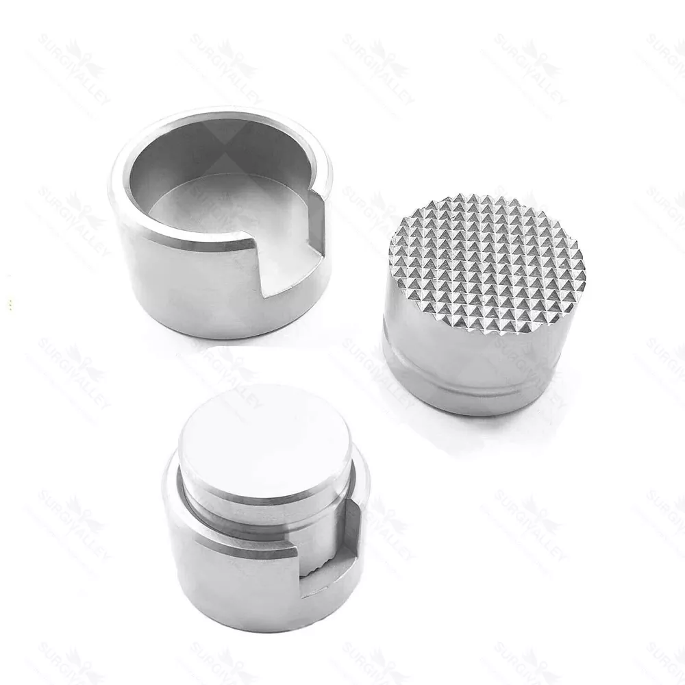 Dental Implant Bone Crusher Mill 40mm Stainless Steel Instruments