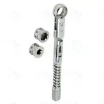 Dental Implant Torque Wrench Ratchet 10-40 Ncm 6.35mm Hex 4.0mm+4 Pcs Hex Driver