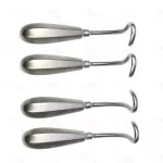 Doyen Rib Costal Elevator Raspatory Cardio Children & Adultos L & R 4 Pcs Set