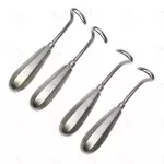 Doyen Rib Costal Elevator Raspatory Cardio Children & Adultos L & R 4 Pcs Set