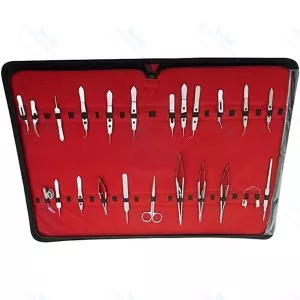 Eye Micro Minor Surgery Ophthalmic Delicate Instruments Student 40 Pcs Set Kit – surgivalley (SV-10-1471)