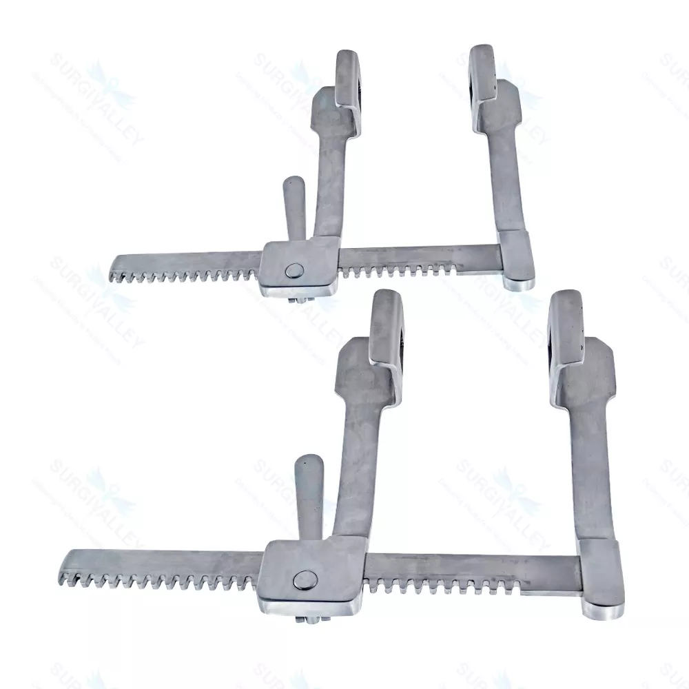 Rib Finochietto Spreaders Retractor Child & Adult 02 PCs Set Surgical Orthopedic