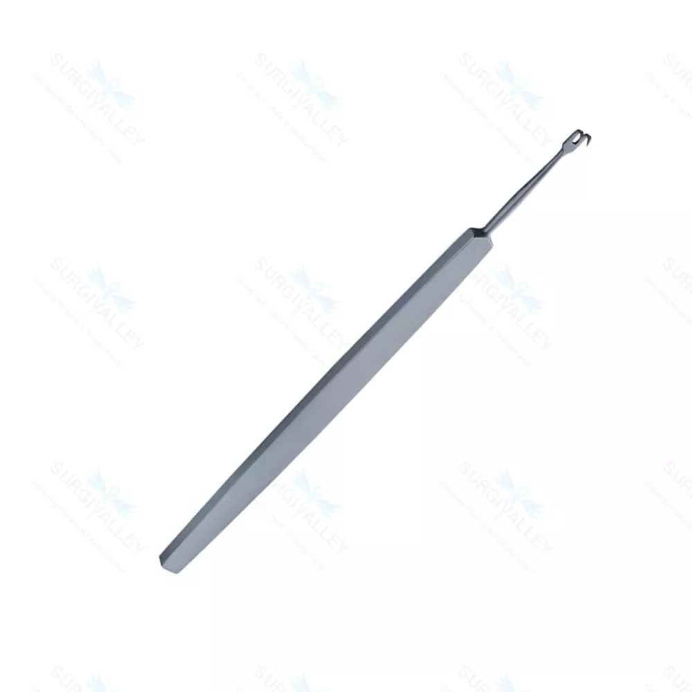 Guthrie Double Prong Hook 2.0mm Spread Sharp 12.7cm General Surgery Instruments