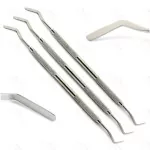 Dissector Malleable Breast Spatula Gold Plated 31 cm X 25 mm Wide Retractor