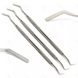 Dissector Malleable Breast Spatula Gold Plated 31 cm X 25 mm Wide Retractor – surgivalley (SV-10-1598)