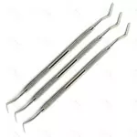 Dissector Malleable Breast Spatula Gold Plated 31 cm X 25 mm Wide Retractor