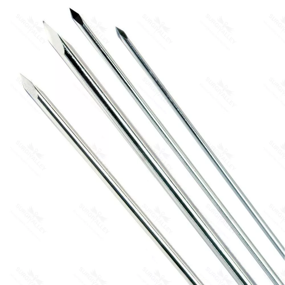 Veterinary Positive Profile 9" K Wire (Lot of 50pcs) Veterinary Instrument SS