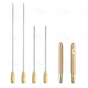 Plastic Surgery Liposuction Luer Lock Cannulas (20cm & 25cm-5mm) Set of 5 PCs – surgivalley (SV-10-1357)