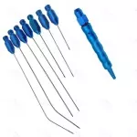 Luer lock Connector Syringe Cannula 9 PCs Set Plastic Surgery Liposuction Cannula