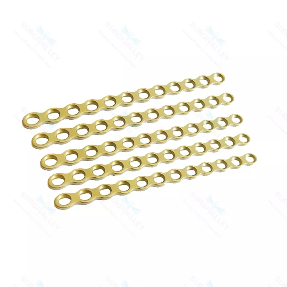 Maxillofacial Adaption Straight plate Mandible products lot of 5 PCS