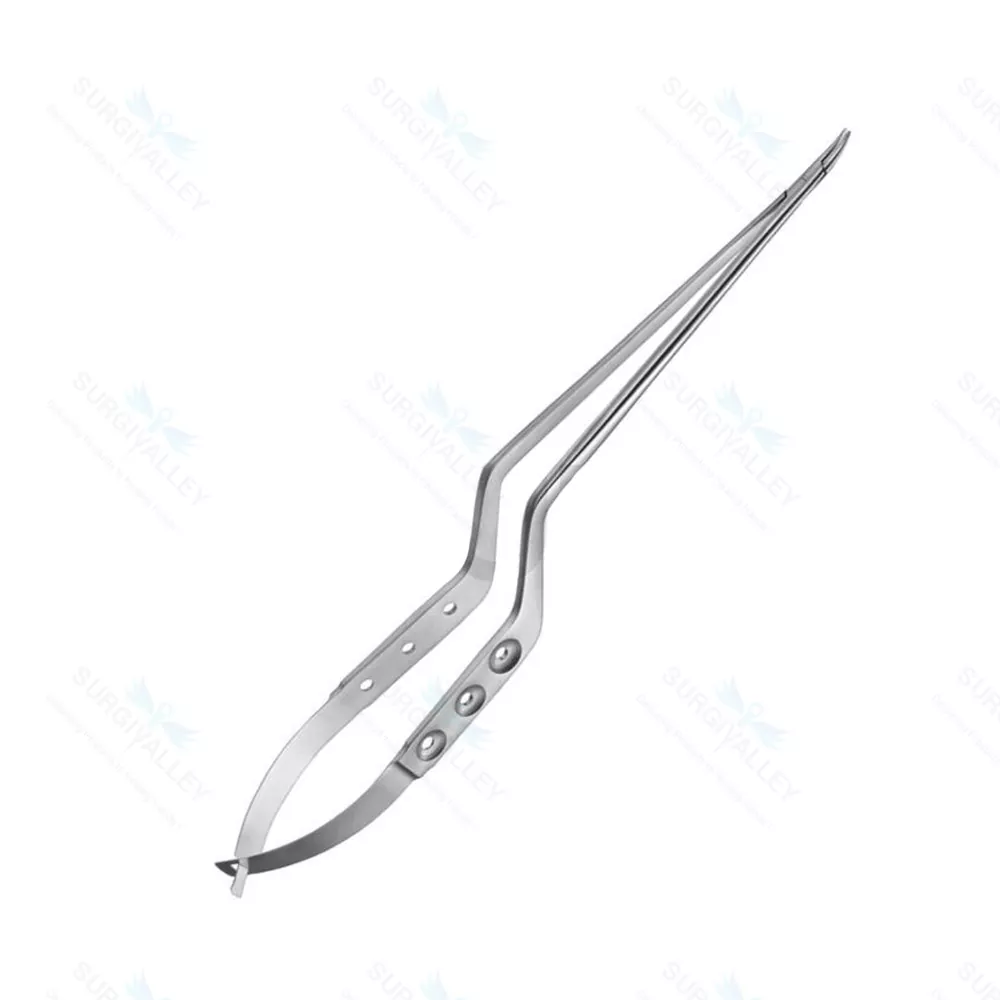 Yasargil Micro Bayonet Needle Holder 8" Neuro Surgical Instruments Gold Handle