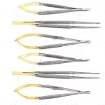 Premium Quality O.R Grade Castroviejo Micro Surgery Ophthalmic Kit 9 Pcs Set