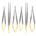 Premium Quality O.R Grade Castroviejo Micro Surgery Ophthalmic Kit 9 Pcs Set