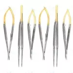 Premium Quality O.R Grade Castroviejo Micro Surgery Ophthalmic Kit 9 Pcs Set