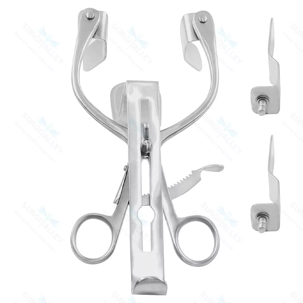 Millin Prostatectomy Bladder Retractor Two Extra Blades Surgical Instruments CE