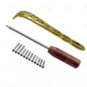 Olecranon Safety locking Plate 3.5mm R+L 3Holes to 10Holes & Screw Set 77pcs – surgivalley (SV-10-1390)