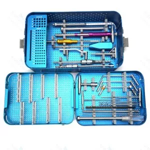 Orthopedic DHS And DCS Surgical Instrument Set With Graphic Case Box A+ Quality – surgivalley (SV-10-1385)