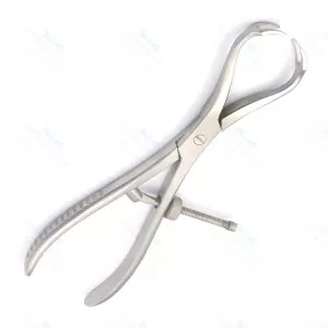 Orthopedic Patella Bone Holding Forceps 8" InchW Screw Lock – surgivalley (SV-10-1375)