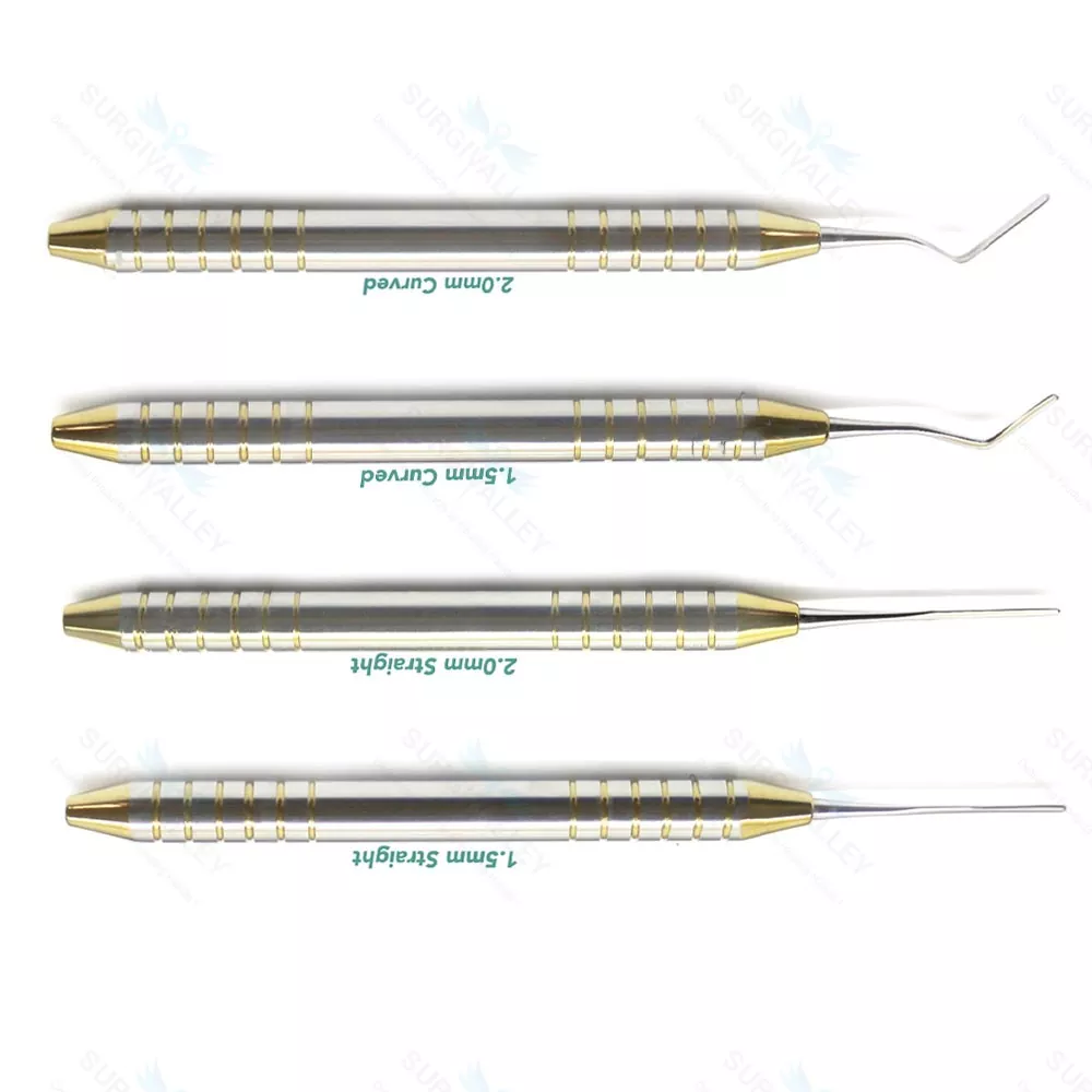 Set Of 4 Dental Periotome Scaler PDL Periodontal Ligament Atraumatic Extraction