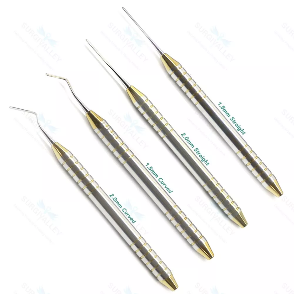 Set Of 4 Dental Periotome Scaler PDL Periodontal Ligament Atraumatic Extraction