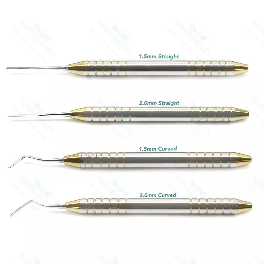 Set Of 4 Dental Periotome Scaler PDL Periodontal Ligament Atraumatic Extraction