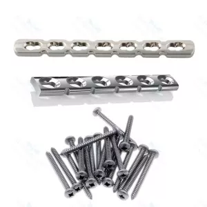 Reconstruction Plate 3.5mm 5 to 12 Holes 100 Pcs Screws 3.5mm – surgivalley (SV-10-1345)