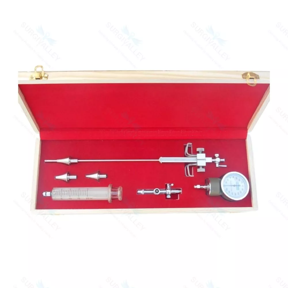 Salpingograph Schulze uterine Gynecology Cannula Set Instrument