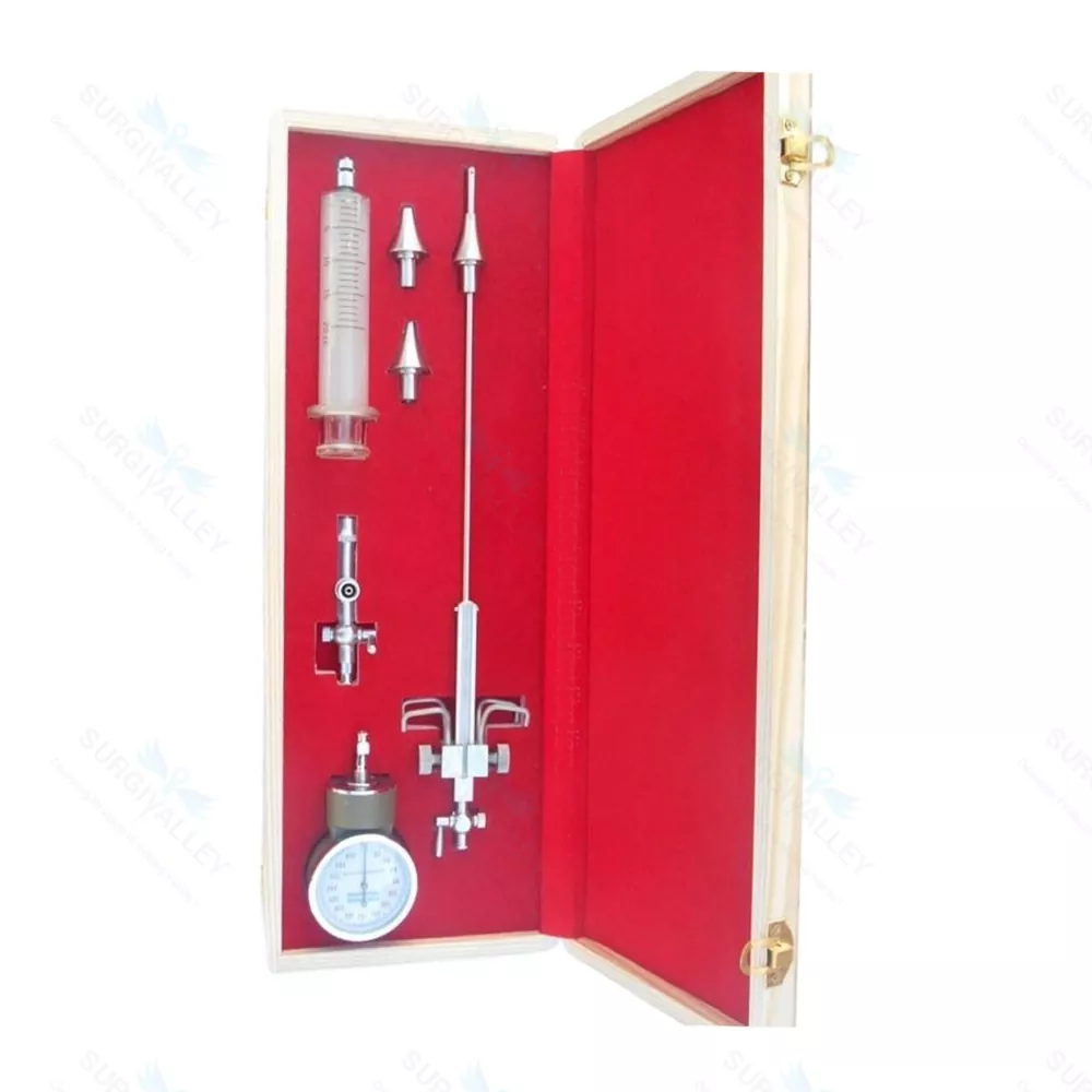 Salpingograph Schulze uterine Gynecology Cannula Set Instrument