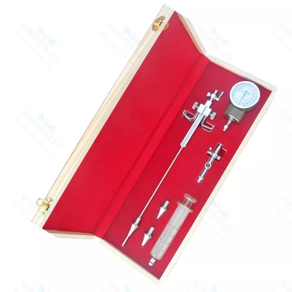 Salpingograph Schulze uterine Gynecology Cannula Set Instrument