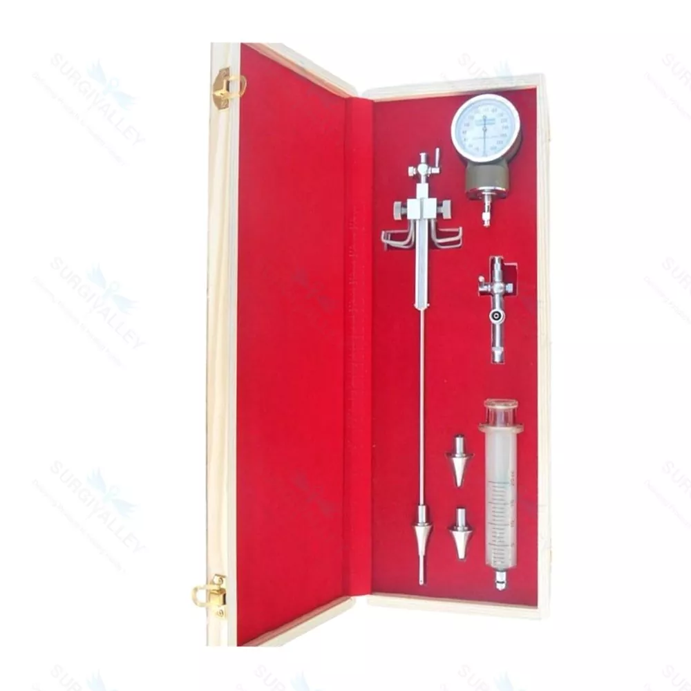 Salpingograph Schulze uterine Gynecology Cannula Set Instrument