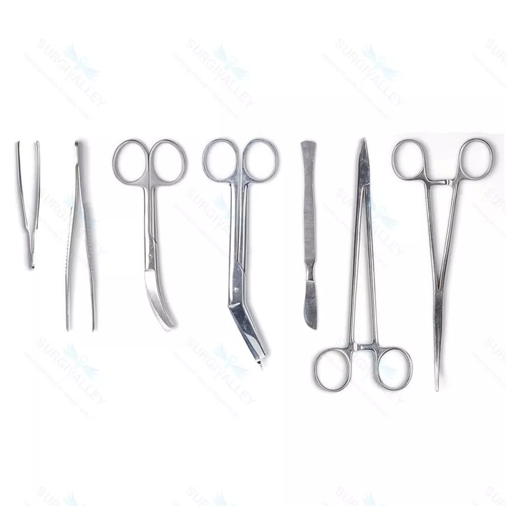 Tc Mayo Dressing Scissors with Tonsil Needle Surgical instruments Lot of 9 pcs