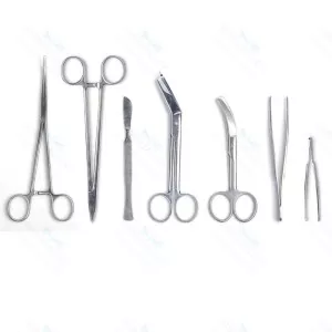 Tc Mayo Dressing Scissors with Tonsil Needle Surgical instruments Lot of 9 pcs – surgivalley (SV-10-1294)