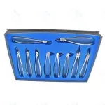Tooth Extracting Forceps Kit of 10 Pcs light weight handle Dental Instruments