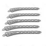 Veterinary Medial Distal Tibia Plates 3.5mm Set of 8pcs SS
