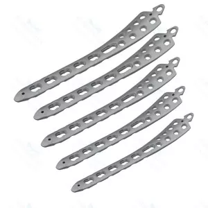 Veterinary Medial Distal Tibia Plates 3.5mm Set of 8pcs SS – surgivalley (SV-10-1266)