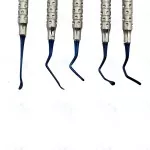 Vista Tunneling Kit 5 pcs, Blue plasma coating Dental Instruments Germany steel