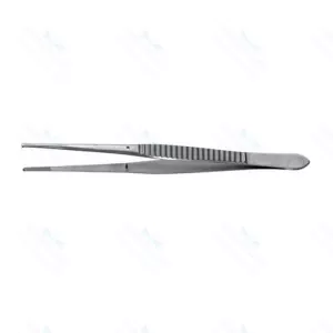 Waugh Tissue Forceps 1X2 Teeth Serrated 18.0 cm General Surgery Instruments – surgivalley (SV-10-1041)