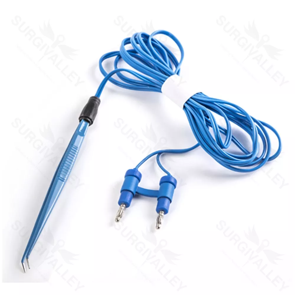 Mcpherson Forceps Curved Single Use