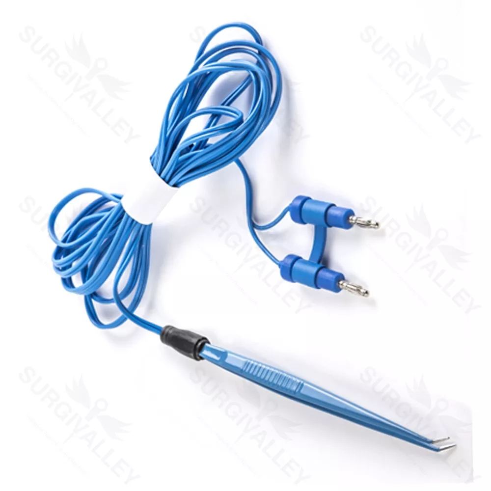 Mcpherson Forceps Curved Single Use