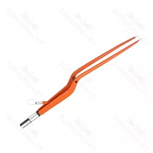 Bayonet Irrigation Bipolar Forceps – surgivalley (SV-10-3156)