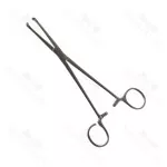 Single Use Disposable Allis Coakley Tonsil Clamp Straight One Open Ring 7 7/8 Inch