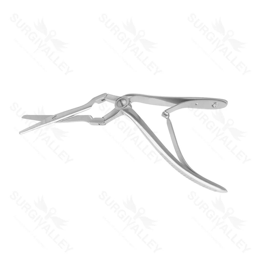 Becker Septum Scissors Double Action Serrated Blades 38mm Tip To Screw 180mm