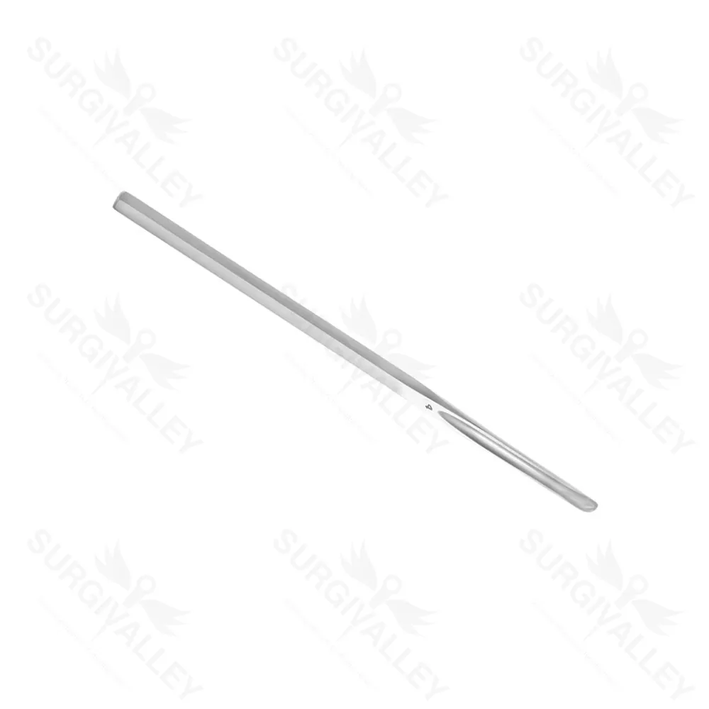 Bishop Mastoid Gouge Tip 3mm Hexagonal Handle 5.0mm Wide Blade 15.2cm