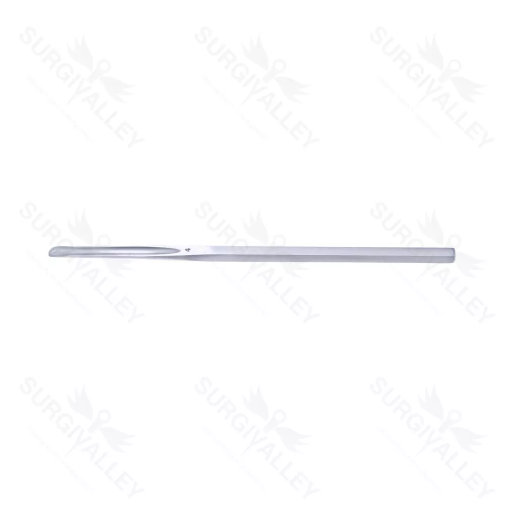 Bishop Mastoid Gouge Tip 3mm Hexagonal Handle 5.0mm Wide Blade 15.2cm