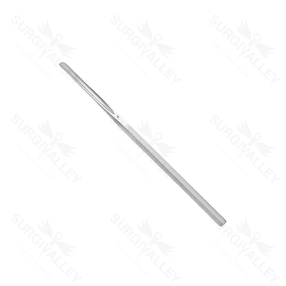 Bishop Mastoid Gouge Tip 3mm Hexagonal Handle 5.0mm Wide Blade 15.2cm